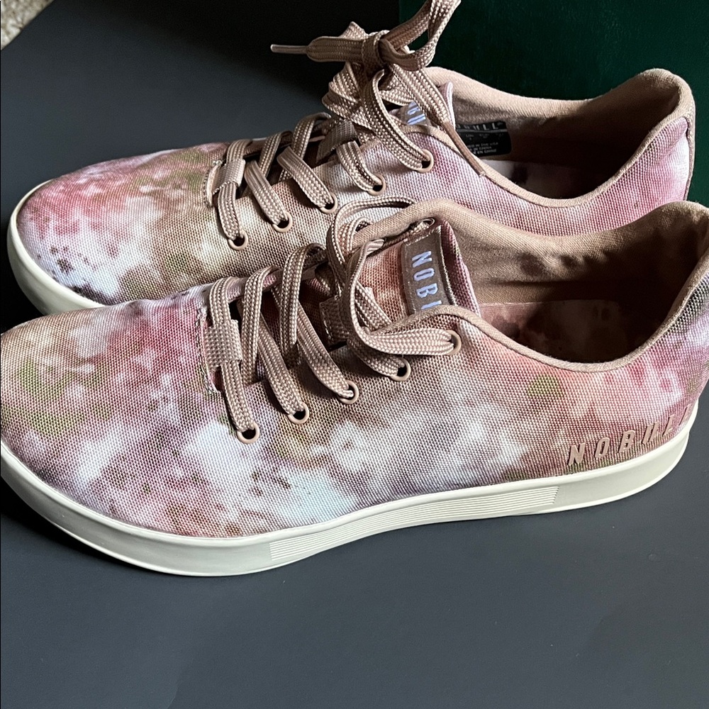 NOBULL Women's Blush Tie-Dye Sneakers
